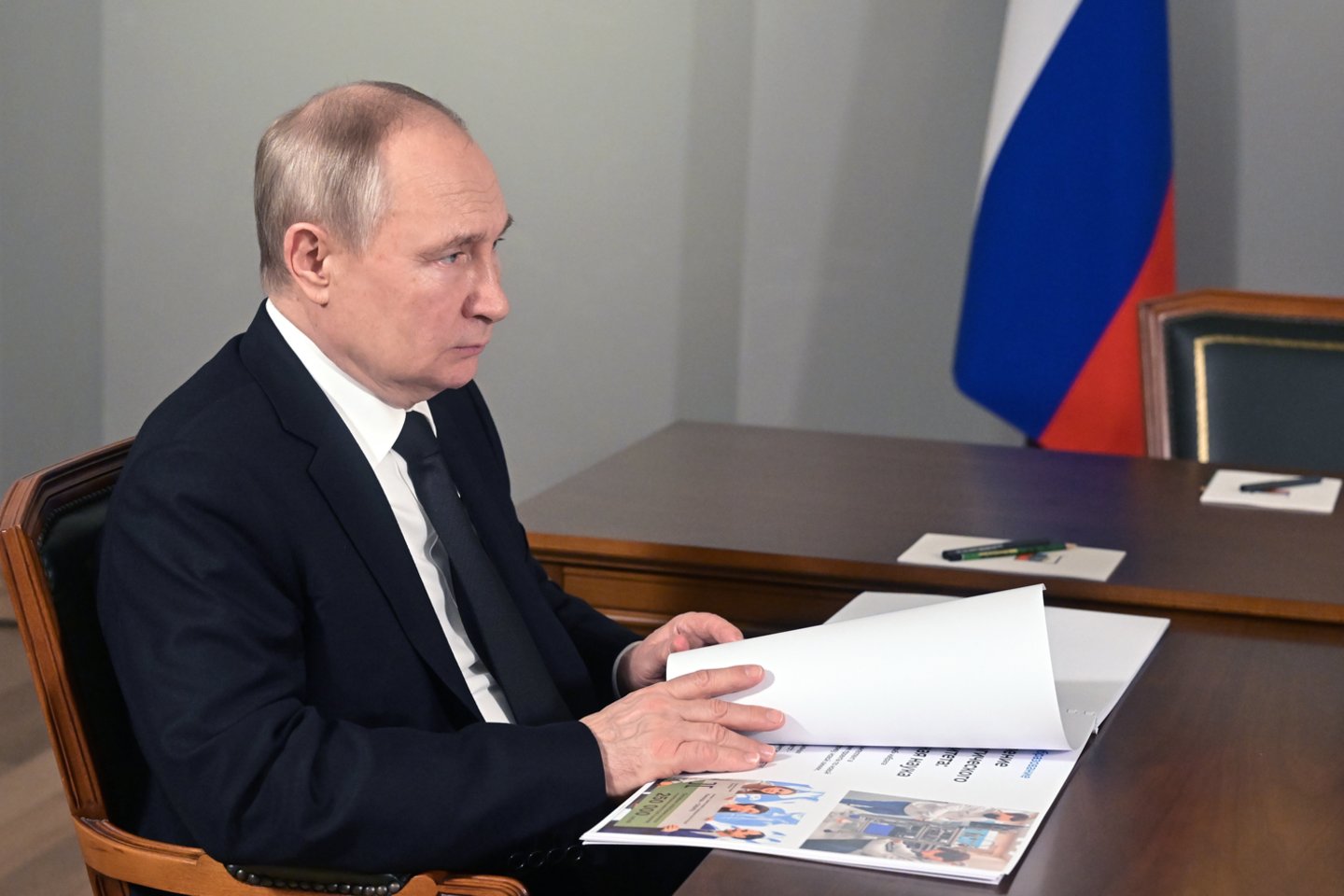 Karas Ukrainoje. Vladimiras Putinas.<br>ELTA/Scanpix nuotr.
