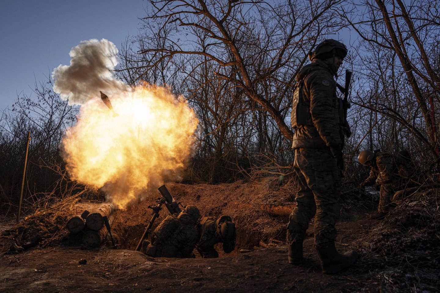 Karas Ukrainoje.<br>AP/Scanpix nuotr.