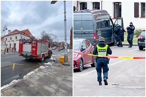 Dėl grasinimo sprogimu Vilniuje evakuota mokykla, patikrinta savivaldybė