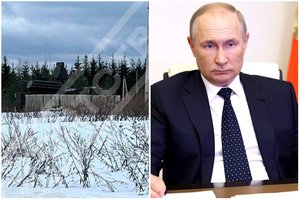 Prie dar vienos V. Putino rezidencijos pastebėta oro gynybos sistema