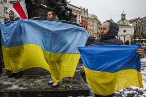 Ukrainos teismas paskelbė pirmą nuosprendį už Rusijos pseudoreferendumų organizavimą