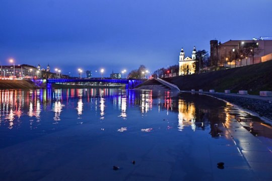 Patvinusi Neris Vilniuje.<br> V.Skaraičio nuotr.