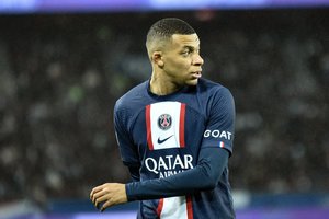 K. Mbappe Prancūzijos taurės mače pelnė 5 įvarčius