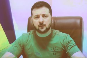 V. Zelenskis Vilniui suteikė „Miesto gelbėtojo“ vardą