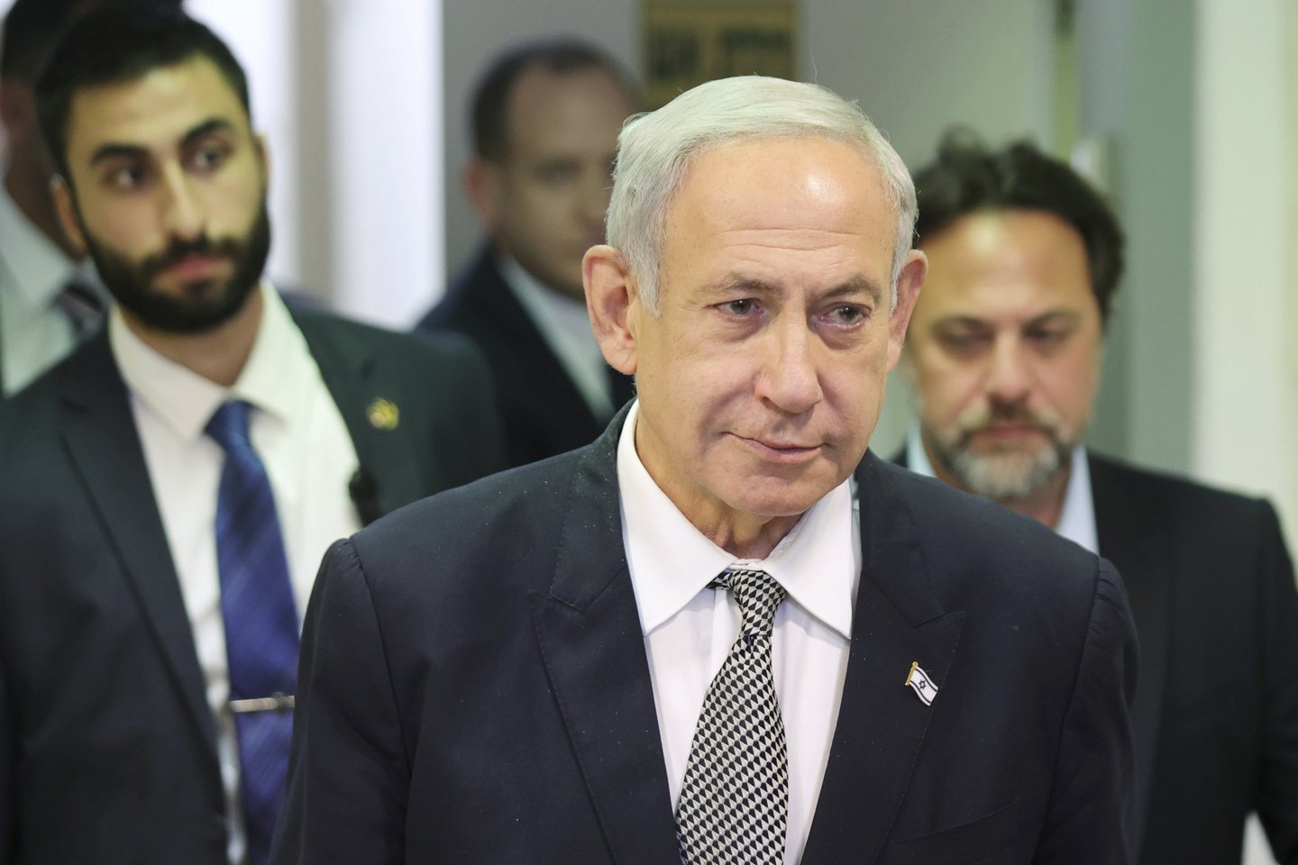 B. Netanyahu.<br>AP/Scanpix nuotr.