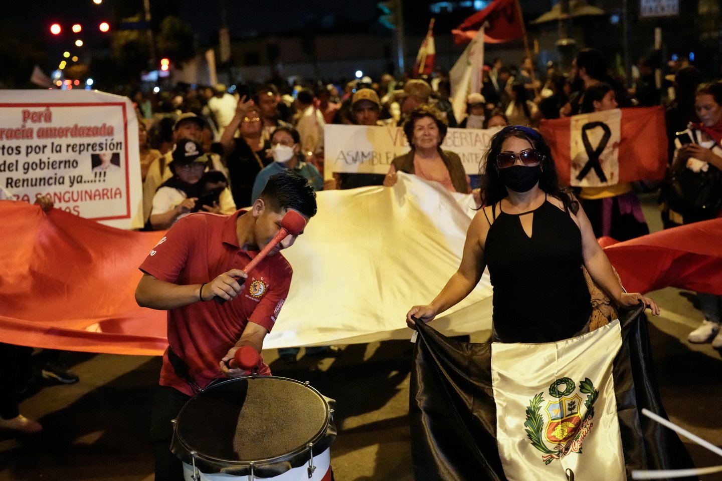 Protestai Peru.<br>Reuters/Scanpix nuotr.