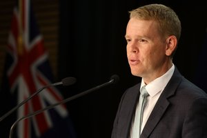 Atsistatydinusią Naujosios Zelandijos premjerę J. Ardern pakeitė Ch. Hipkinsas