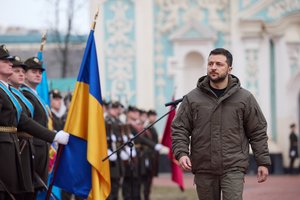 V. Zelenskis sveikina Vilnių su gimtadieniu: mus sieja bendras likimas būti laisviems