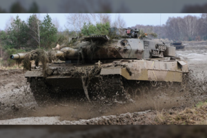 Vokietija nurodė, kada jos tankai „Leopard 2“ galėtų pasiekti Ukrainą
