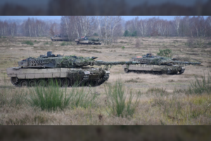 Vakarietiški tankai ruošiasi riedėti į Ukrainą: suskaičiavo, kiek iš viso jų tikimasi sulaukti