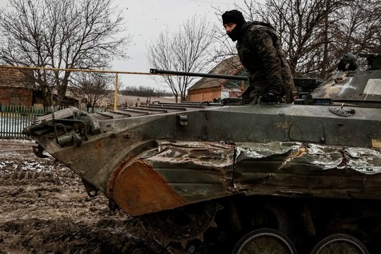 Kremliaus propagandistai bando šaipytis iš Vakarų ginkluotės – „Leopard“ tankus vadina katėmis be dantų