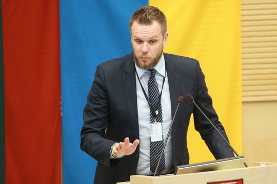 G. Landsbergis: Ukrainai turėtų būti suteikta visa Vakarams prieinama ginkluotė