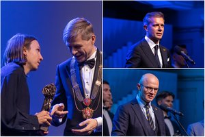 Vilniuje įteiktos Šv. Kristoforo statulėlės: daugiau nei pusė apdovanojimų – padedantiems Ukrainai