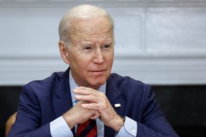 JAV žiniasklaida: per karo Ukrainoje metines J. Bidenas gali apsilankyti Lenkijoje