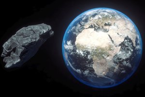 Visai netoli Žemės praskriejo sunkvežimio dydžio asteroidas