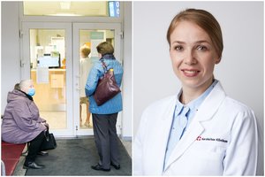 Gydytoja pasakoja apie galimas COVID-19 komplikacijas: išvardijo, kokių simptomų ignoruoti nevalia