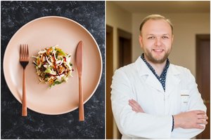 Gydytojas – apie būdą apetitui sumažinti: žmogus lieknėja, nes valgo tiek, kiek telpa į saują