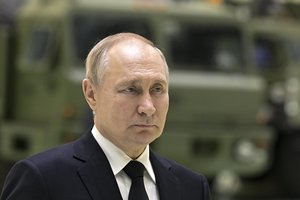 Holokausto aukų atminimo dieną V. Putinas išpeikė „neonacius“ Ukrainoje