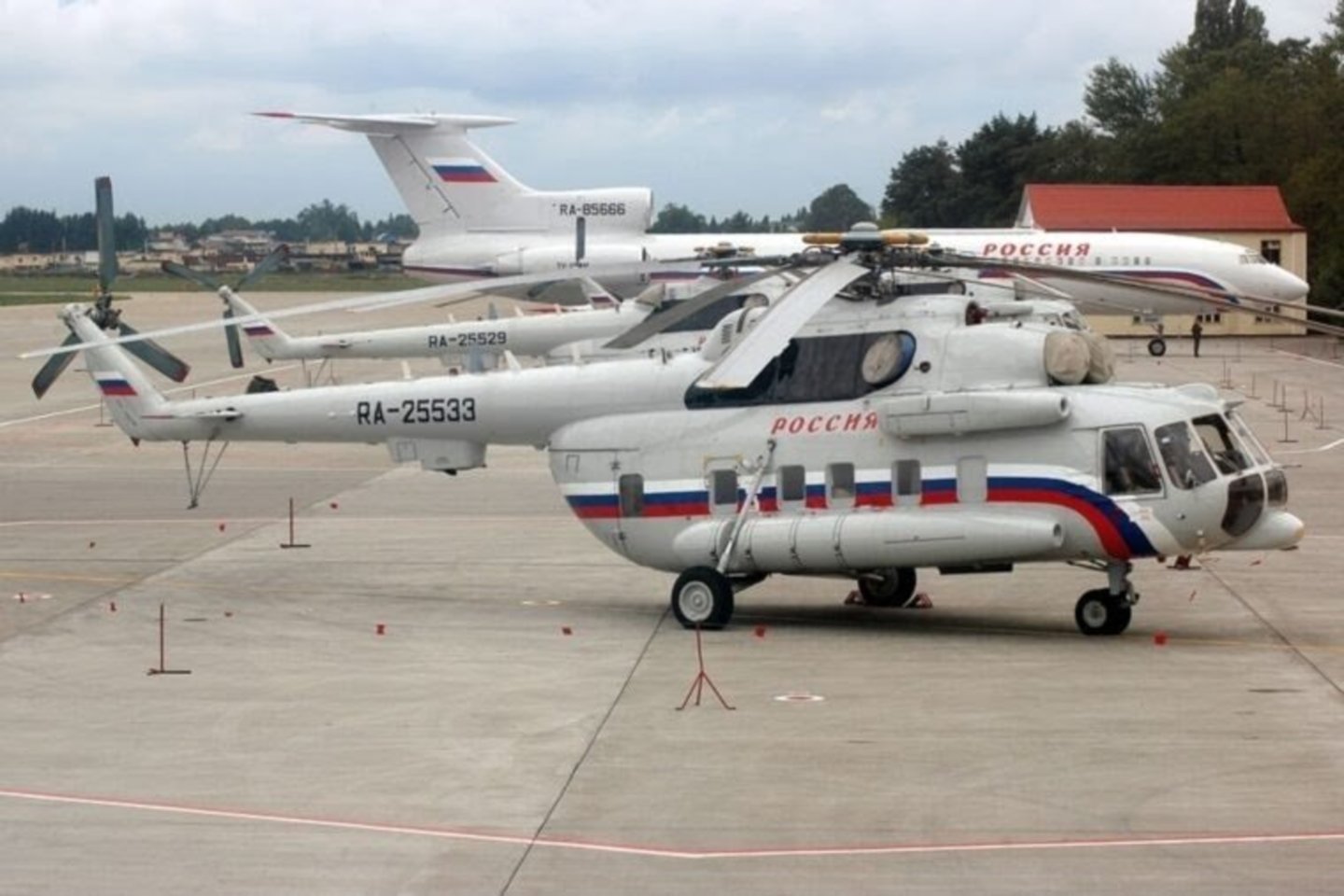 Rusijos sraigtasparnis „Mi-8“.<br>„Twitter“ asociatyvi nuotr.