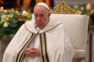 Popiežius paaiškino savo komentarą apie homoseksualumą ir nuodėmę