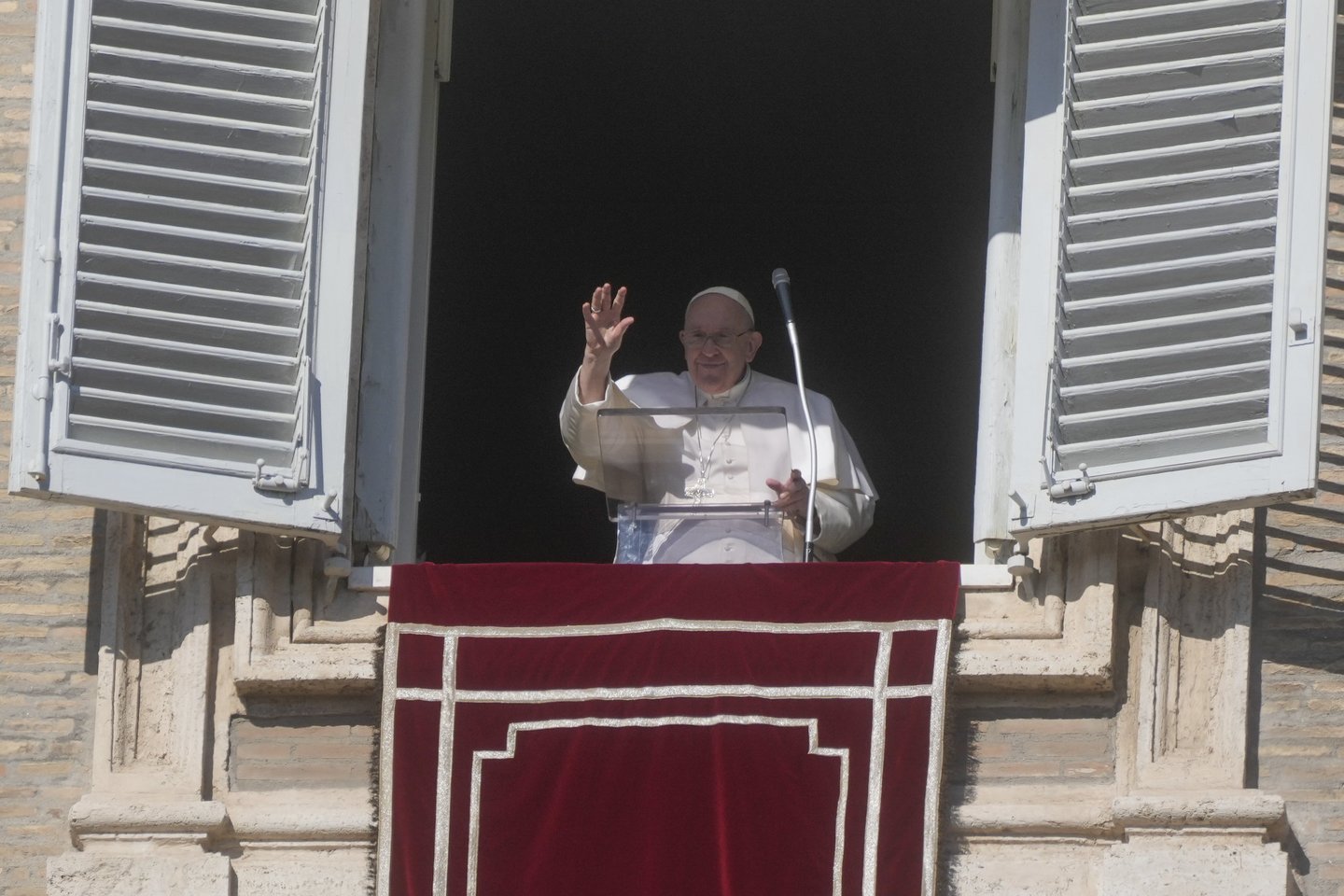 Popiežius Pranciškus.<br>AP/Scanpix nuotr.