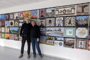 Dovana Vilniui gimtadienio proga – nagingų moterų kūrinys