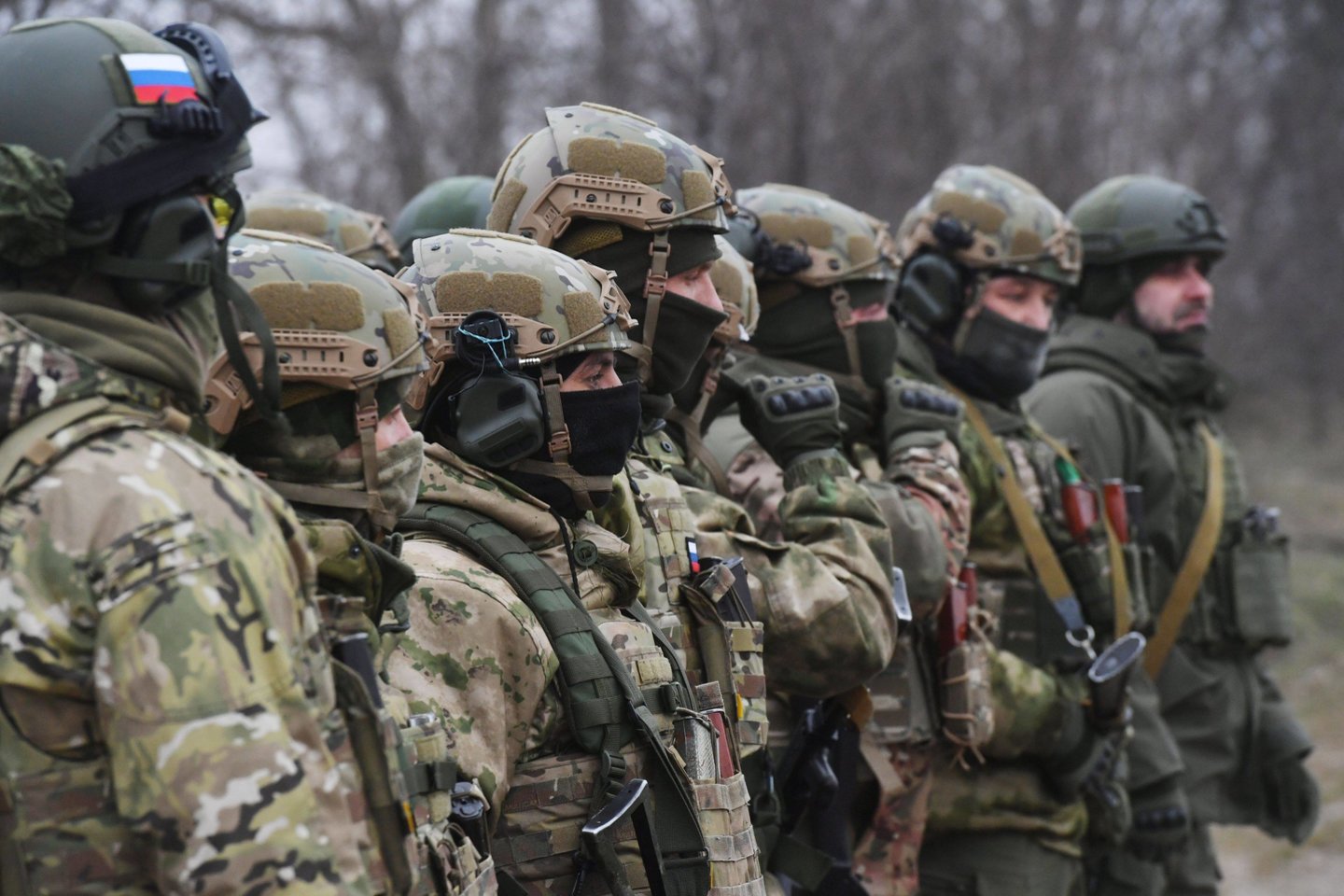 Karas Ukrainoje, Rusijos kareiviai.<br>SIPA/Scanpix nuotr.