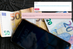 Buvo sutrikusi vieno banko veikla: strigo prisijungimas, mokėjimai