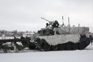 Ukrainoje pastebėta itin reta Rusijos karinė technika