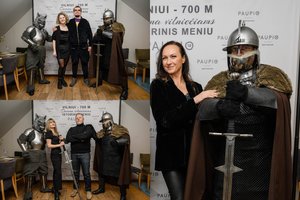 Istorinėje vakarienėje – būrys kviestinių svečių: mėgavosi ypatingais patiekalais