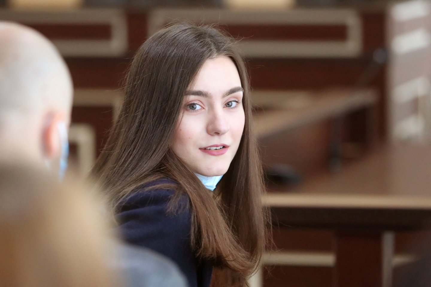 Malonės komisija prie Baltarusijos prezidento atmetė Rusijos plietės Sofijos Sapegos, kuri 2022-ųjų gegužę Gardine buvo nuteista kalėti 6 metus, prašymą sušvelninti bausmę.<br>Reuters/Scanpix