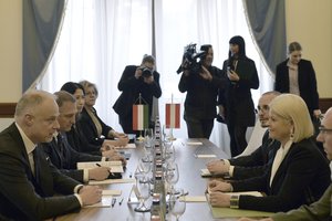 Austrijos ir Vengrijos bendras sprendimas: susitarė nesiųsti ginklų Ukrainai
