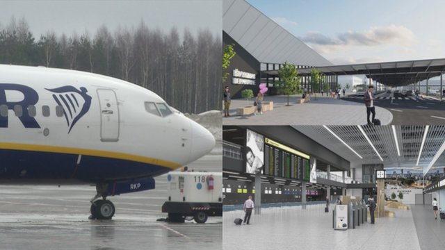 Vilniaus oro uoste planuojamas moderniausias išvykimo terminalas: keleiviams siūlys savitarnos paslaugas