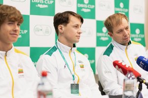 Lietuvos teniso rinktinė su Pakistanu nesitiki lengvos kovos