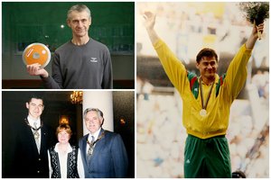 Legendinis disko metikas Romas Ubartas už pusę olimpinio medalio dėkingas žmonai