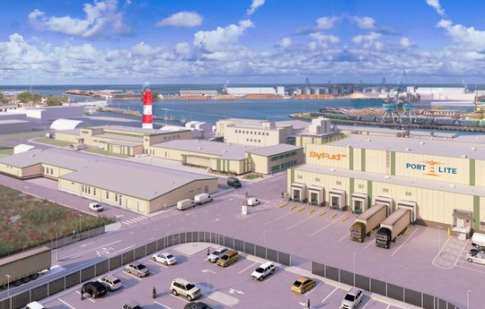 Parodė, kaip atrodys lietuvių įkurta gamykla Liepojoje