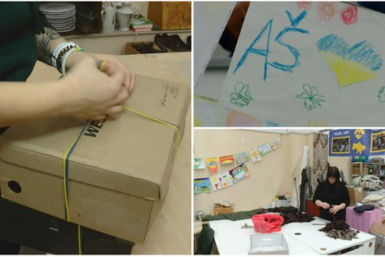 Ragina lietuvius Ukrainos kariams ir vaikams padovanoti šypseną – paskelbė akciją „Velykos batų dėžutėje“