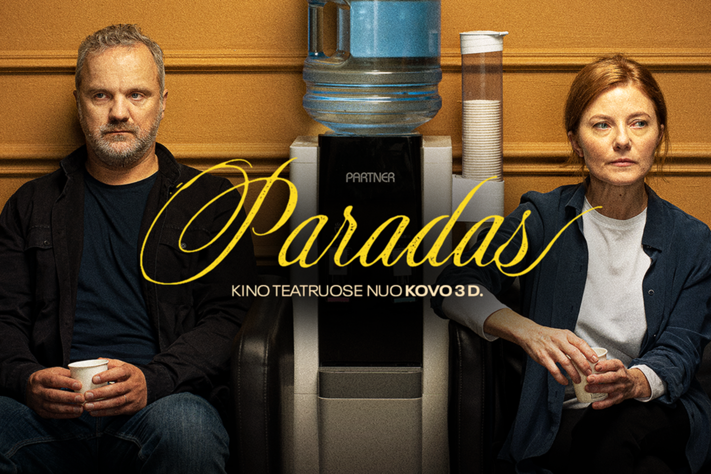 Ironiška komedija „Paradas“ Lietuvos kino teatruose bus rodoma nuo kovo 3 dienos.
