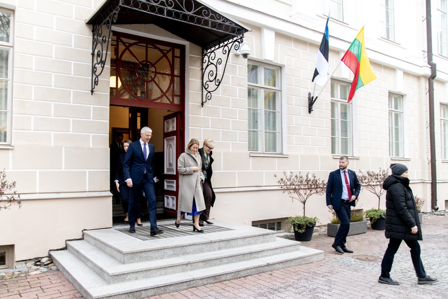  Baltijos Ministrų Tarybos premjerų susitikimas Taline.<br> L.Penek (LRV) nuotr.