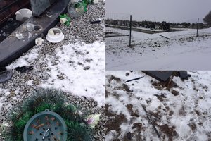 Šiurpsta nuo Kauno kapinėse siaučiančių šonaslydininkų: griūva tvoros ir paminklai – nepadeda net policija