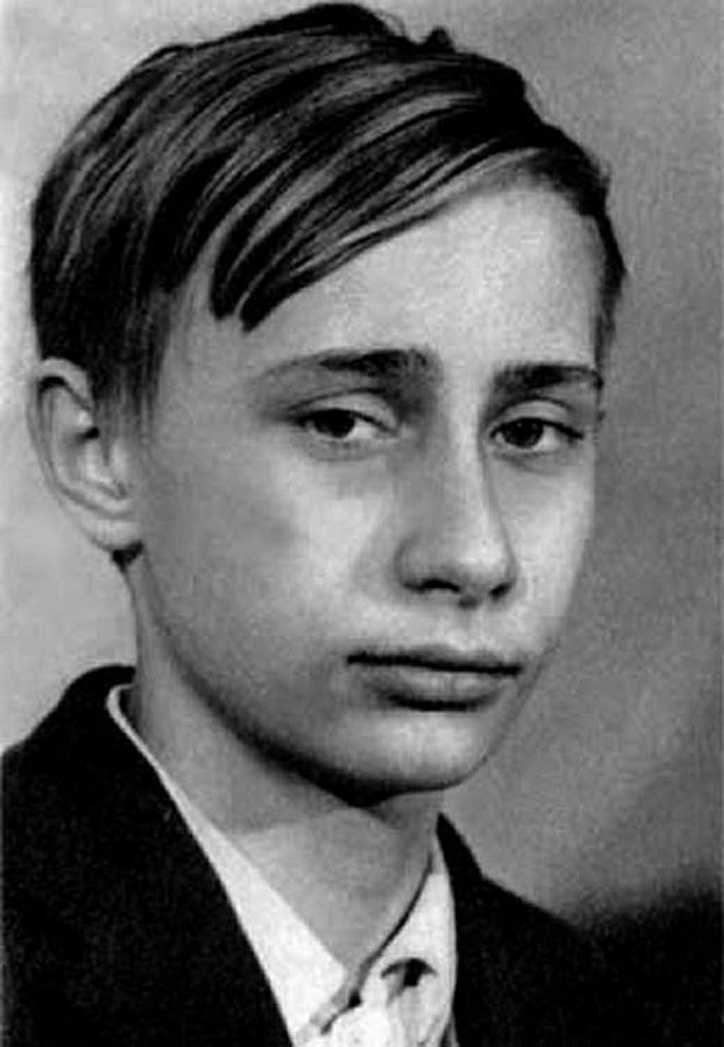  Vladimiras Putinas vaikystėje.<br> Zumapress.com/Scanpix nuotr.