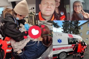 Kauno medikai į gimdymą nebespėjo: atlėkusi greitoji rado motiną su dukrele