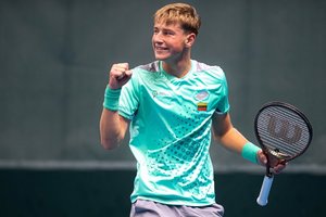 Nuostabiai rungtyniavęs E. Butvilas nepaliko vilčių pakistaniečiui