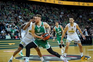 Niūrus vakaras Kaune – „Žalgiris“ nesugebėjo mesti rimto iššūkio „Partizan“ krepšininkams