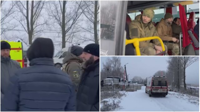 Rusija skelbia iš Ukrainos atgavusi 63 kareivius: paviešino įrašą, kuriame užfiksavo jų grįžimą
