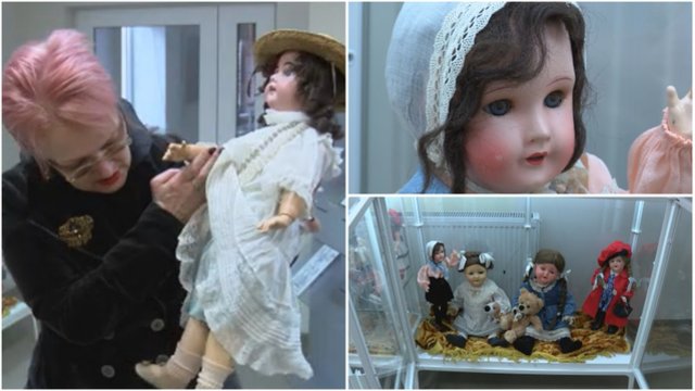 Šilutėje pristatyta XIX a. porcelianinių lėlių kolekcija: ją sukaupti prireikė dešimtmečio