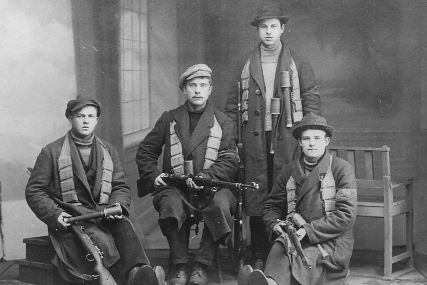 Taip atrodė Mažosios Lietuvos savanoriai. 1923.<br> MLIM nuotr.