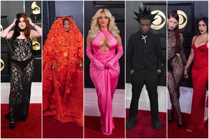 „Grammy“ apdovanojimų svečių stilius: norėdami išsiskirti perlenkė lazdą?