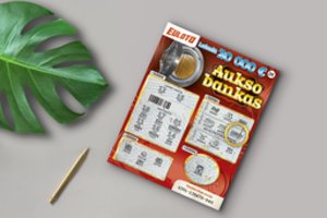 Jubiliejaus proga dovanotas momentinės loterijos bilietas atnešė 20 000 eurų