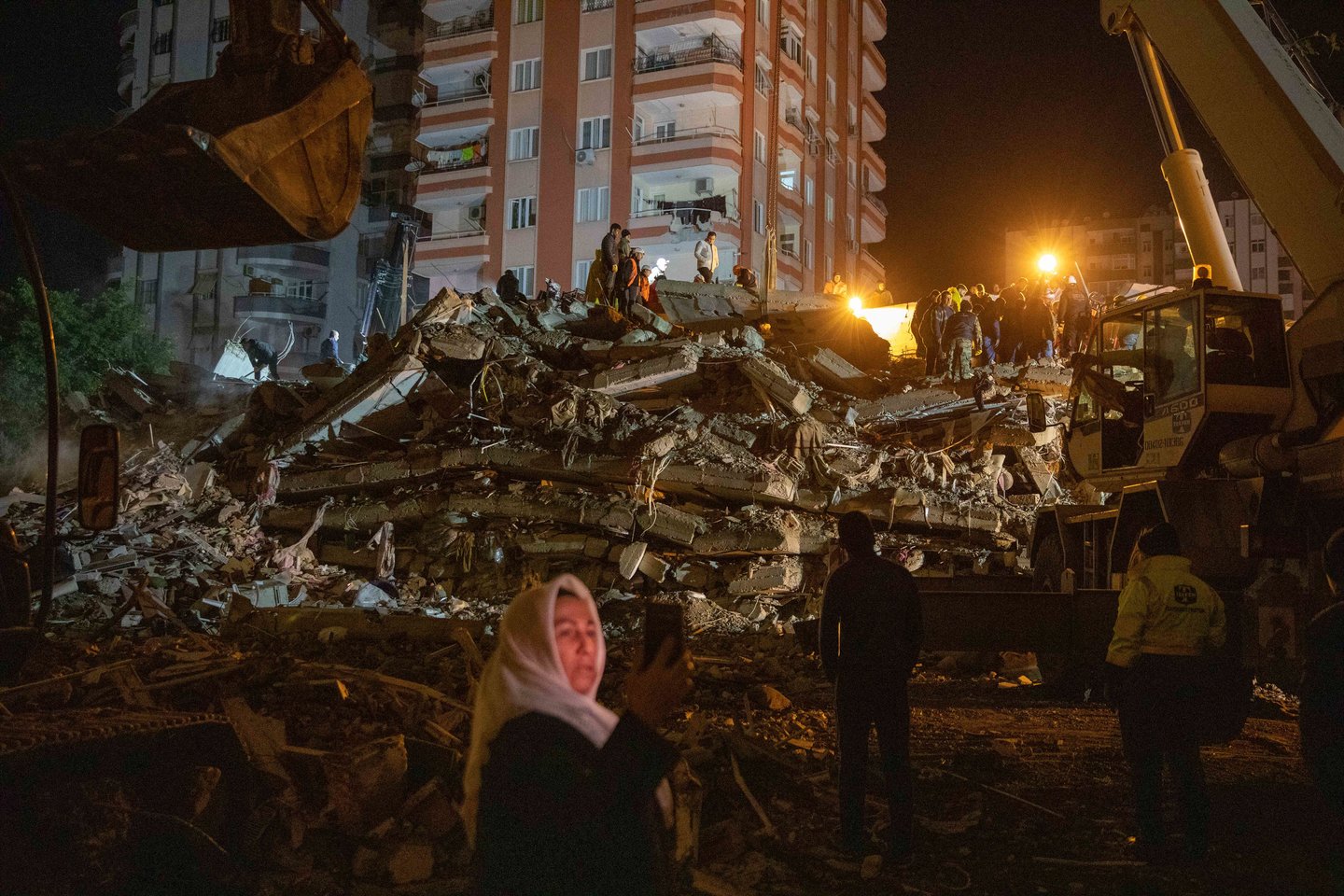 Žemės drebėjimai sudrebino Turkiją ir Siriją.<br> ZumaPress.com/Scanpix nuotr.